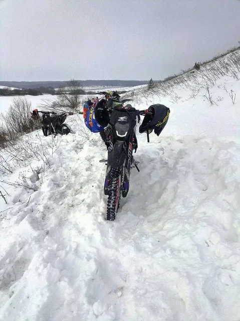 Мотоцикл с запчастями и защитой - Мотоциклы в Саранск