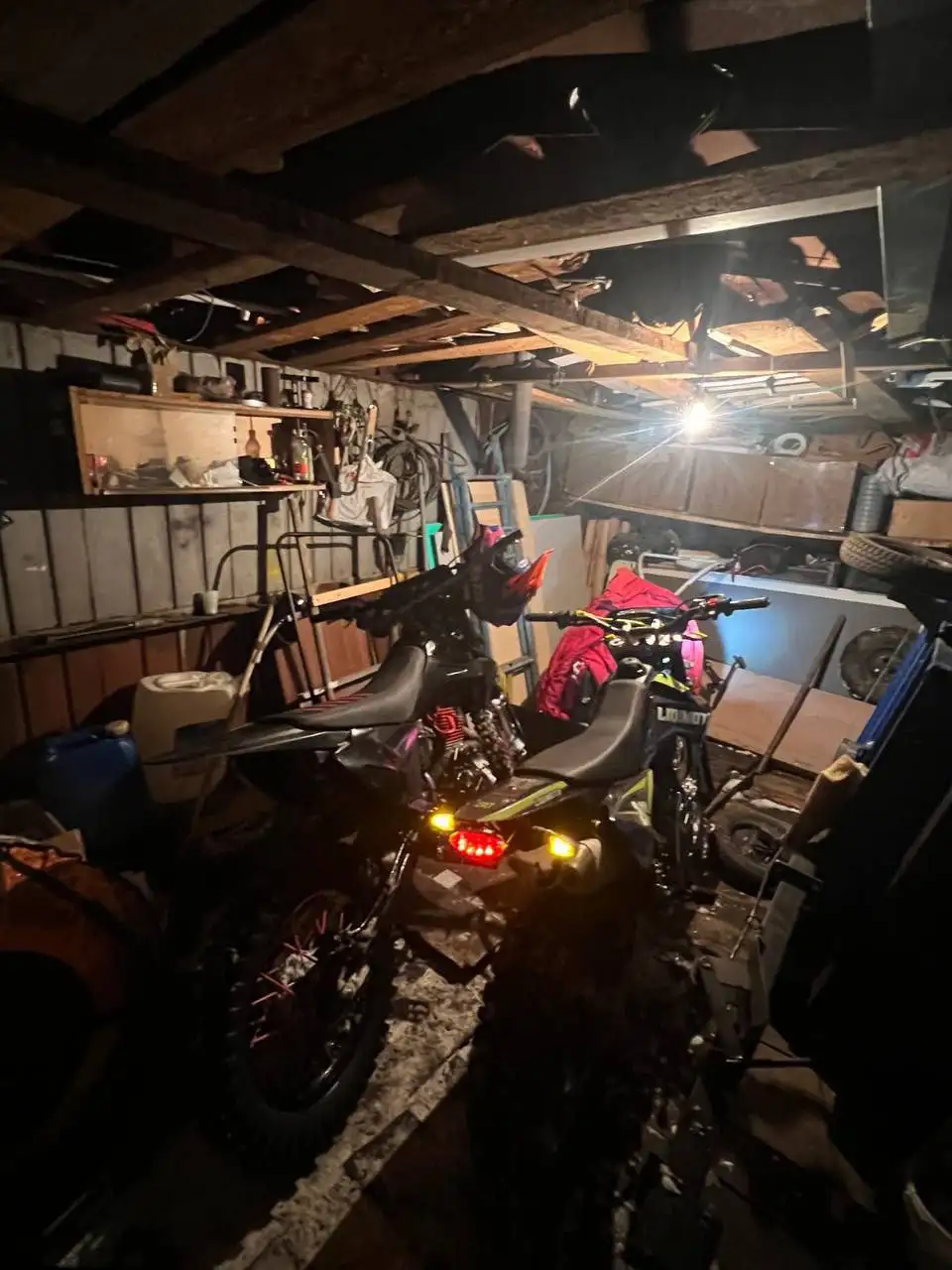 Мотоцикл с запчастями и защитой - Мотоциклы (Барахолка) в Саранск