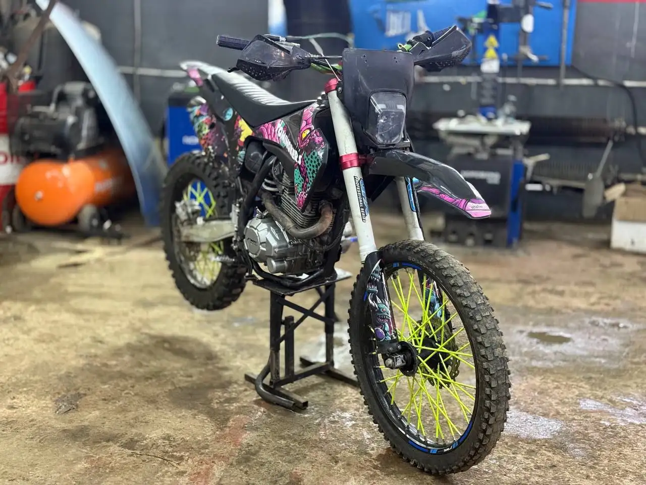 Мотоленд воздушка 4 клапанный мотор - Мотоциклы (Авто) в Саранск