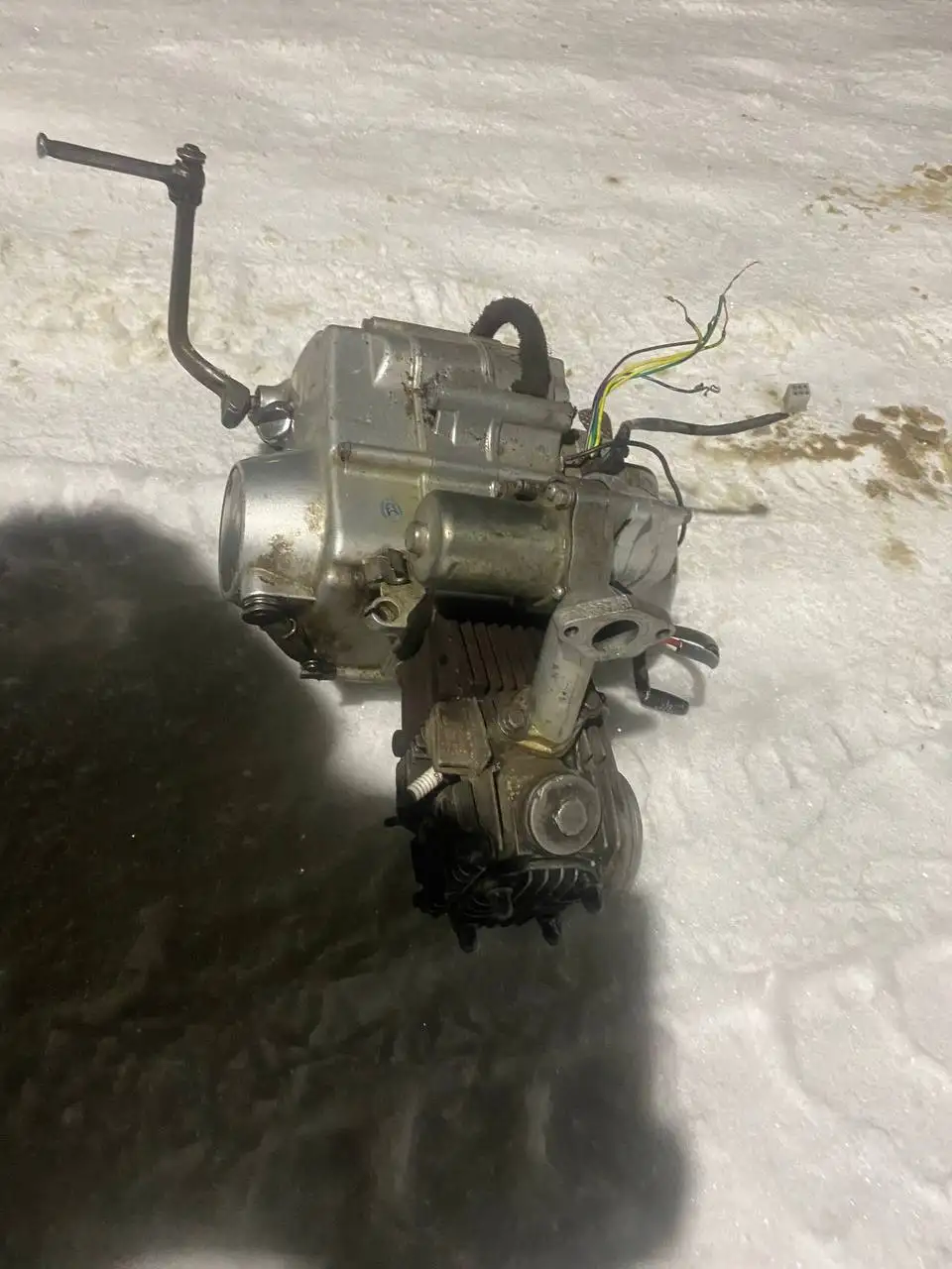 Продажа мотора 110 кубов с новой поршневой и коробкой переборки - Мотоциклетные запчасти (Запчасти) в Саранск