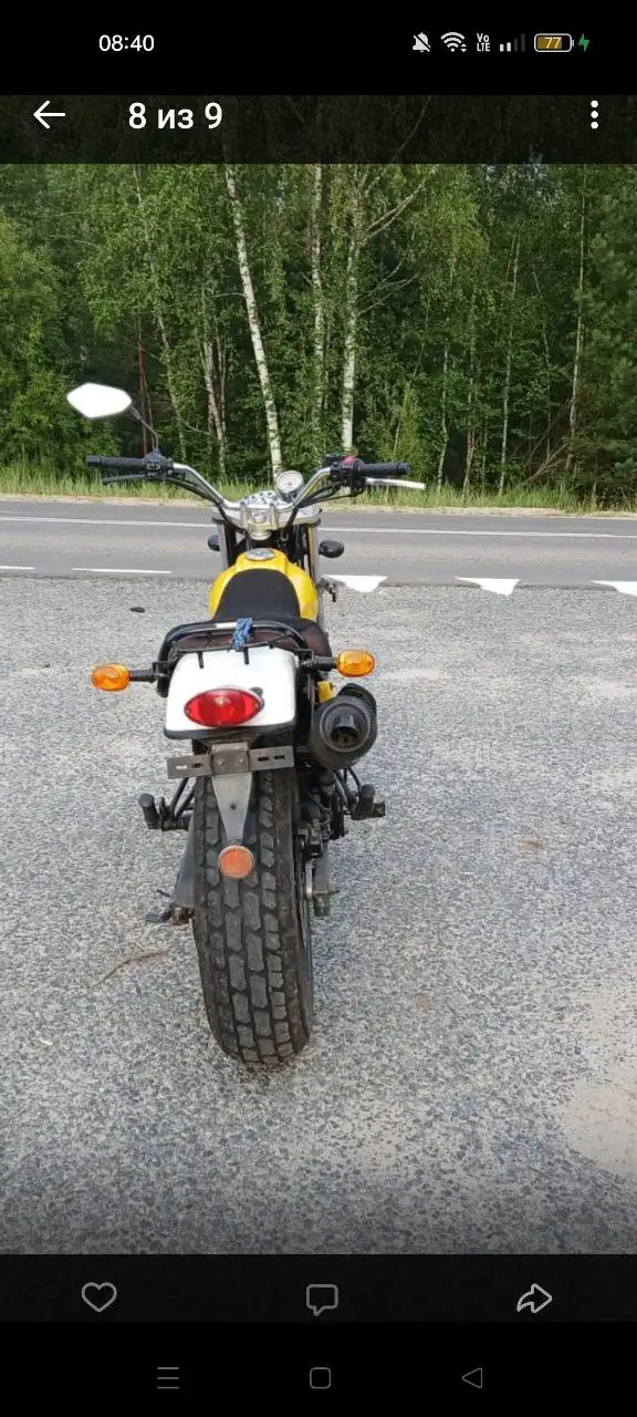 Продам мотоцикл MOTOLAND XV250-A 2018 года - Мотоциклы (Авто) в Саранск