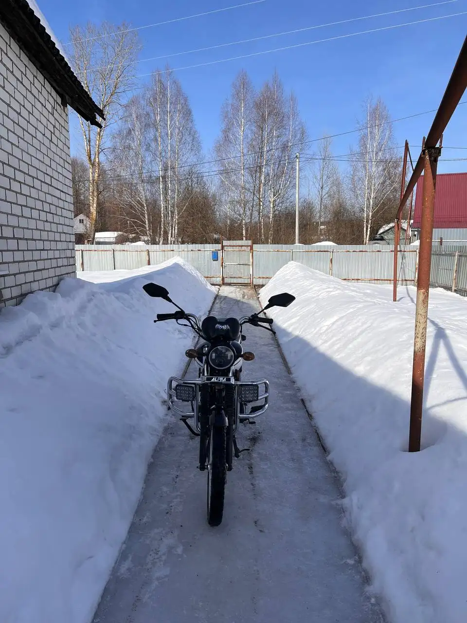 Продам мотоцикл Альфа в хорошем состоянии - Мотоциклы (Авто) в Саранск