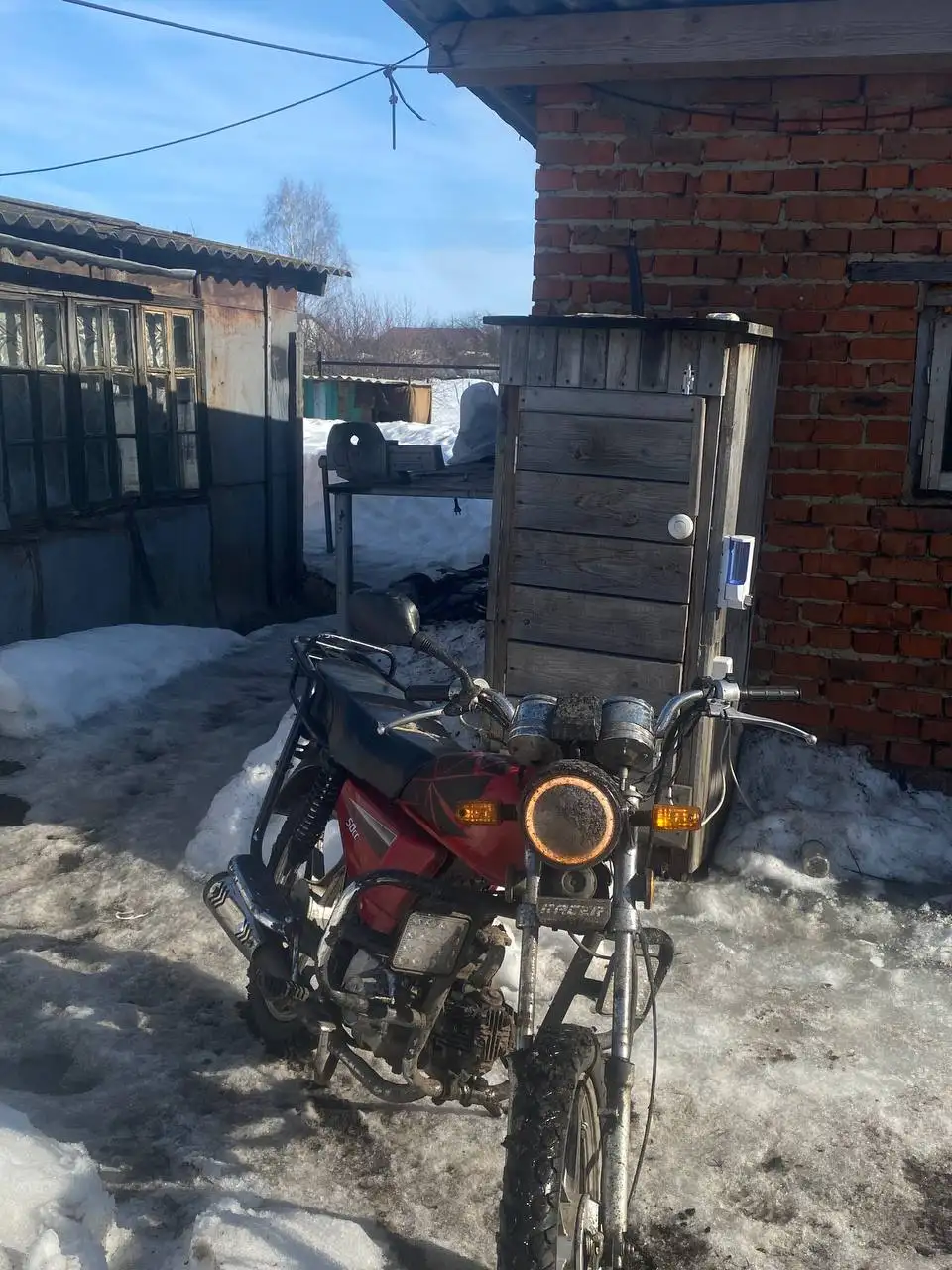 Продажа мопеда 72 куб с новыми запчастями - Мотоциклы (Авто) в Саранск