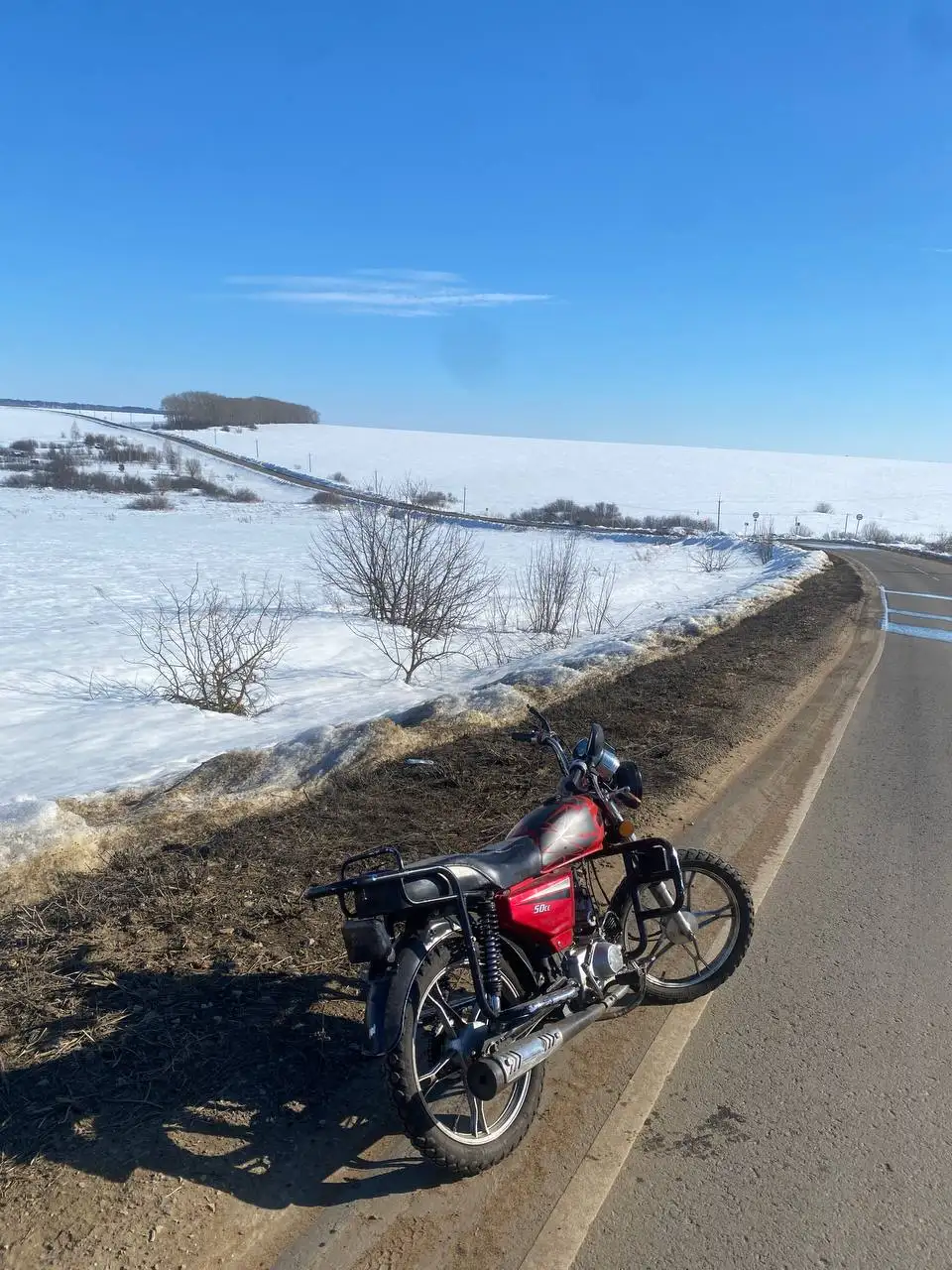 Продажа мопеда 72 куб с новыми запчастями - Мотоциклы (Авто) в Саранск