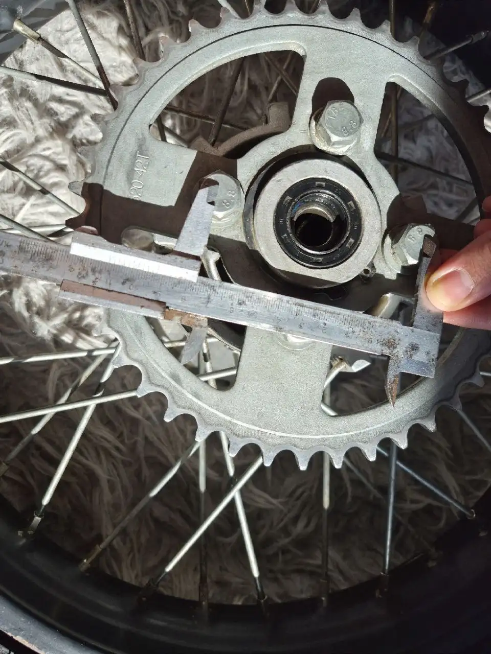 Продажа заднего колеса Motoland XR 250 Lite - Мотоциклетные запчасти (Запчасти) в Саранск