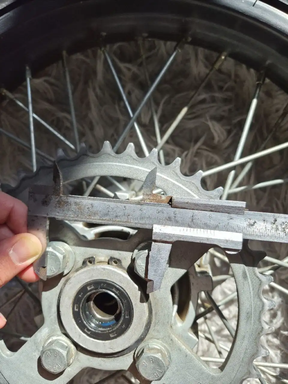 Продажа заднего колеса Motoland XR 250 Lite - Мотоциклетные запчасти (Запчасти) в Саранск