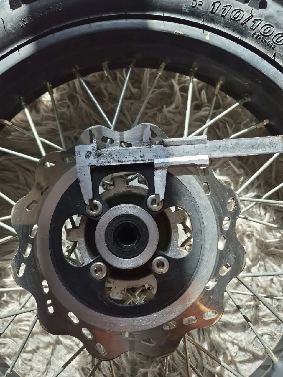 Продажа заднего колеса Motoland XR 250 Lite - Мотоциклетные запчасти (Запчасти) в Саранск