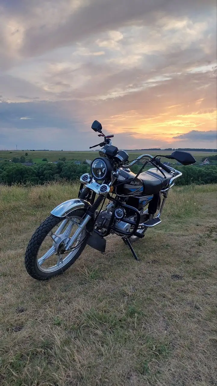 Продам мопед Альфа в отличном состоянии - Мотоциклы и мопеды (Авто) в Саранск