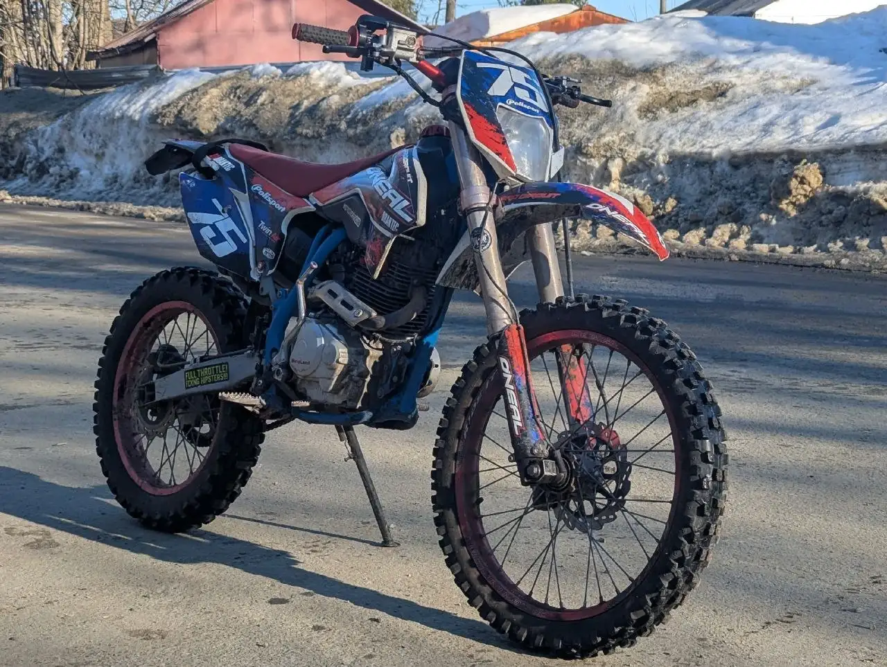 Продажа мотоцикла Motoland crf 250 в отличном состоянии - Мотоциклы (Авто) в Саранск