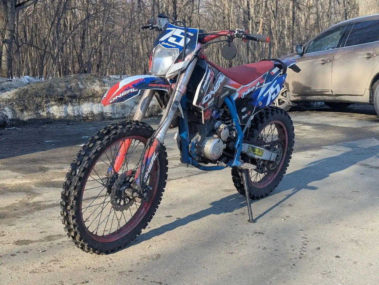 Продажа мотоцикла Motoland crf 250 в отличном состоянии - Мотоциклы (Авто) в Саранск