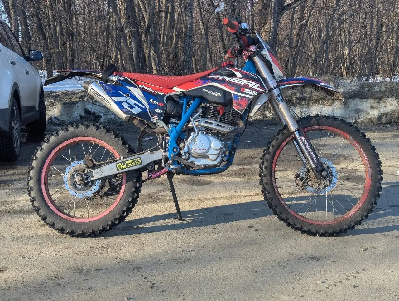 Продажа мотоцикла Motoland crf 250 в отличном состоянии - Мотоциклы (Авто) в Саранск