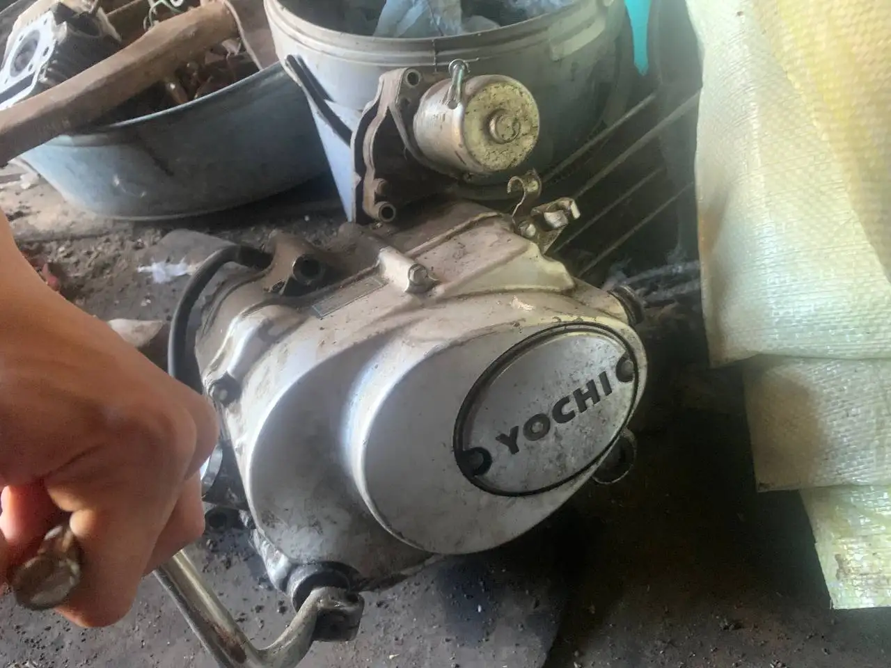 Продажа рамы от дельты и двигателей от альфы - Мотоциклы (Запчасти) в Саранск