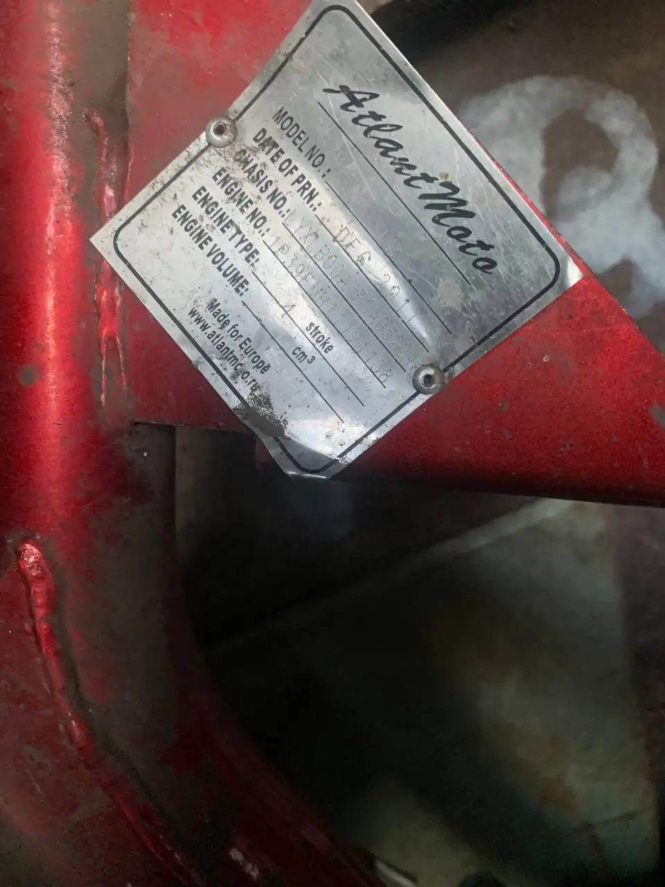 Продажа рамы от дельты и двигателей от альфы - Мотоциклы (Запчасти) в Саранск