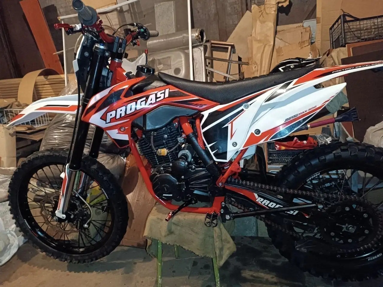 Progasi super max 300 в отличном состоянии - Мотоциклы (Барахолка) в Саранск