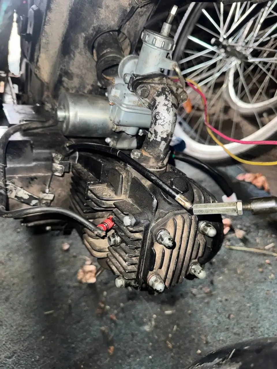 Продажа двигателя Alpha 110 кубов с возможностью продажи полного мотоцикла - Двигатели (Запчасти) в Саранск