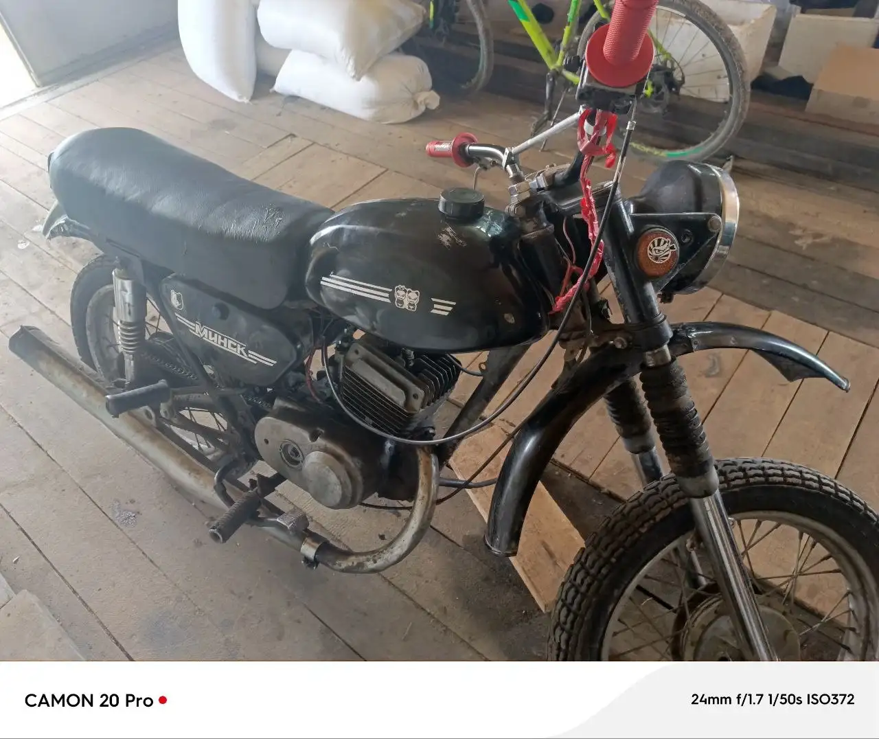 Мотоцикл на запчасти - Мототехника (Авто) в Саранск