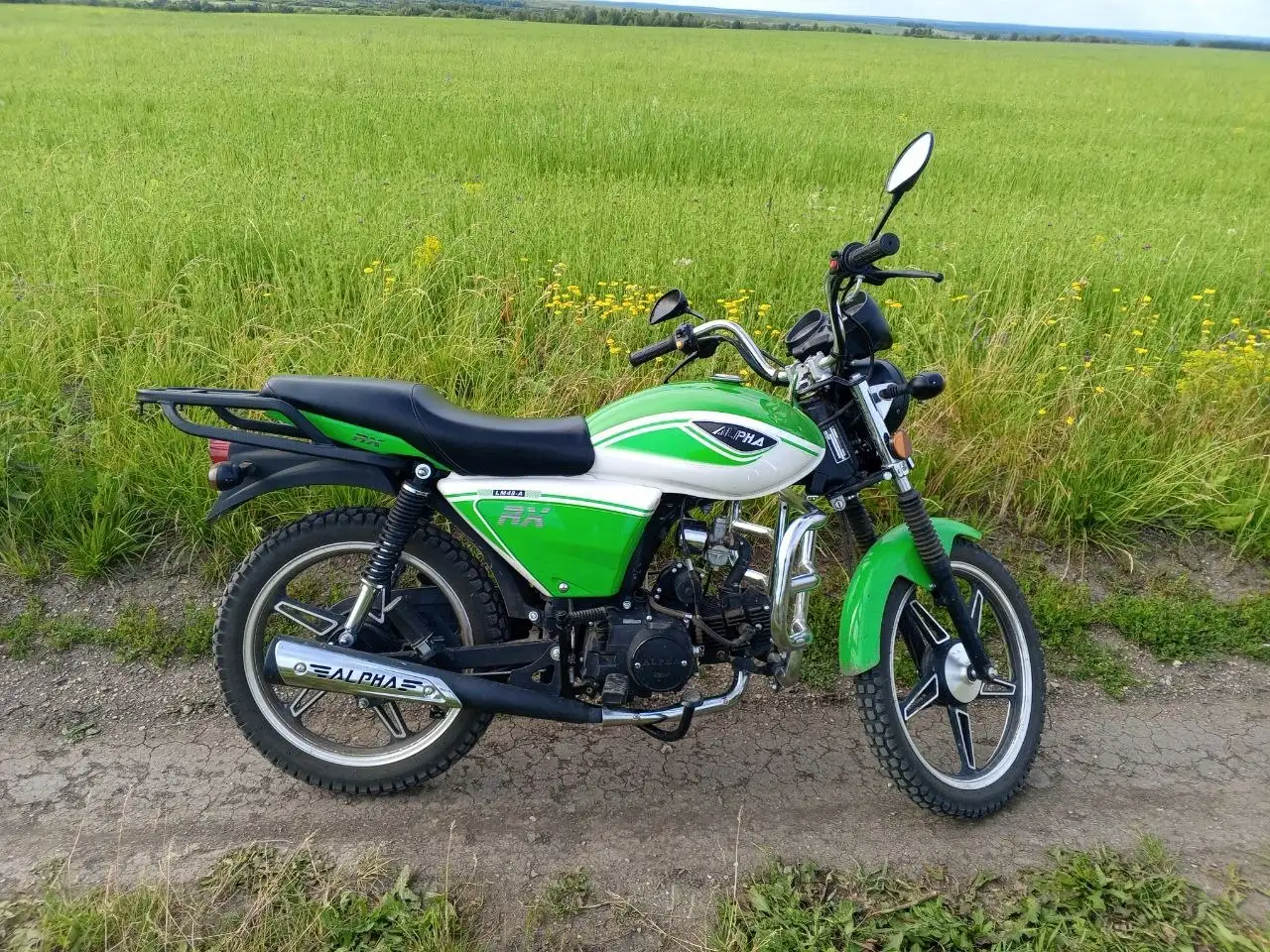Мопед Альфа RX 110 - Мопеды (Авто) в Саранск