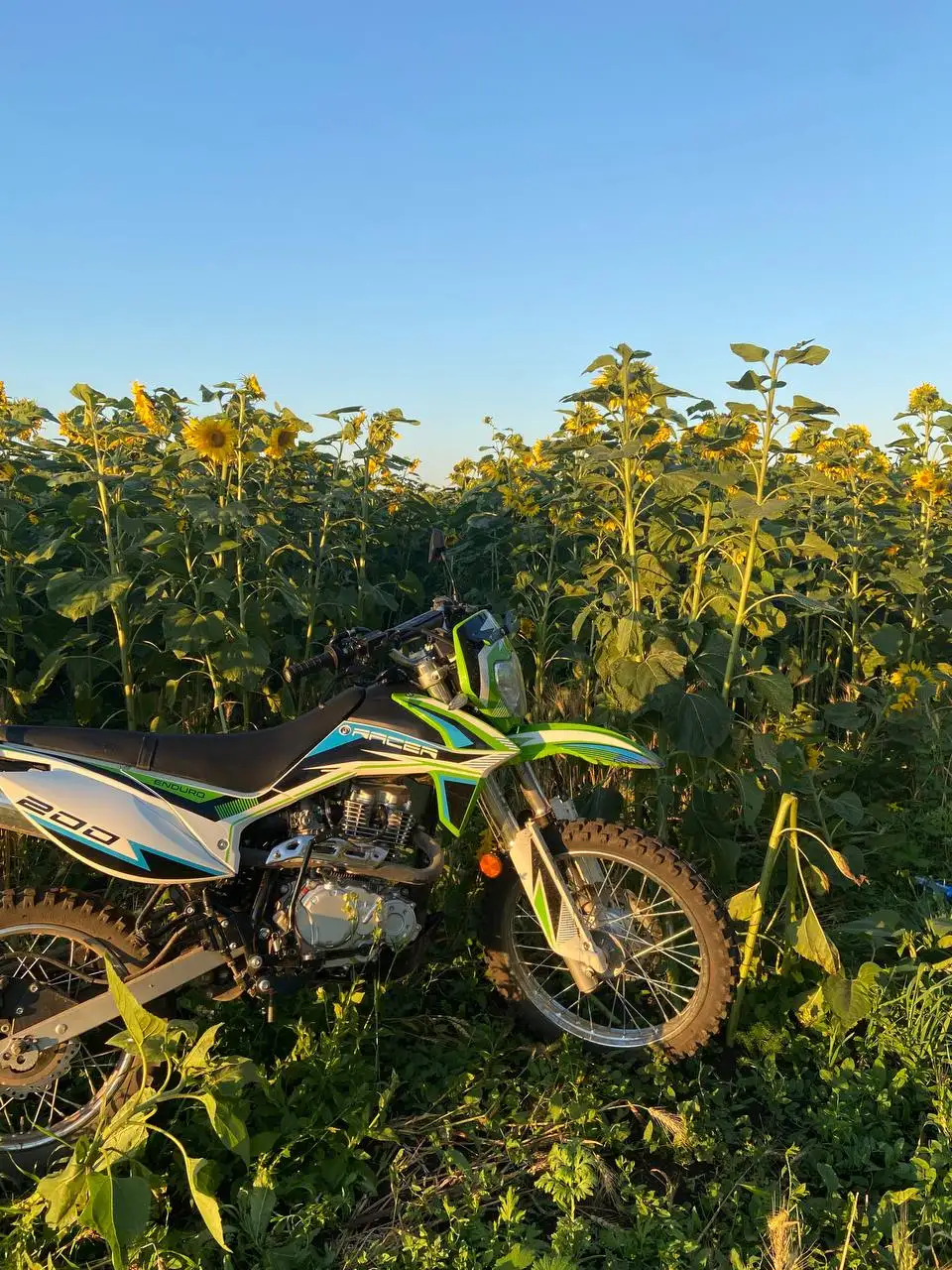 RACER ENDURO 200 в отличном состоянии с подарками - Мотоциклы (Авто) в Саранск