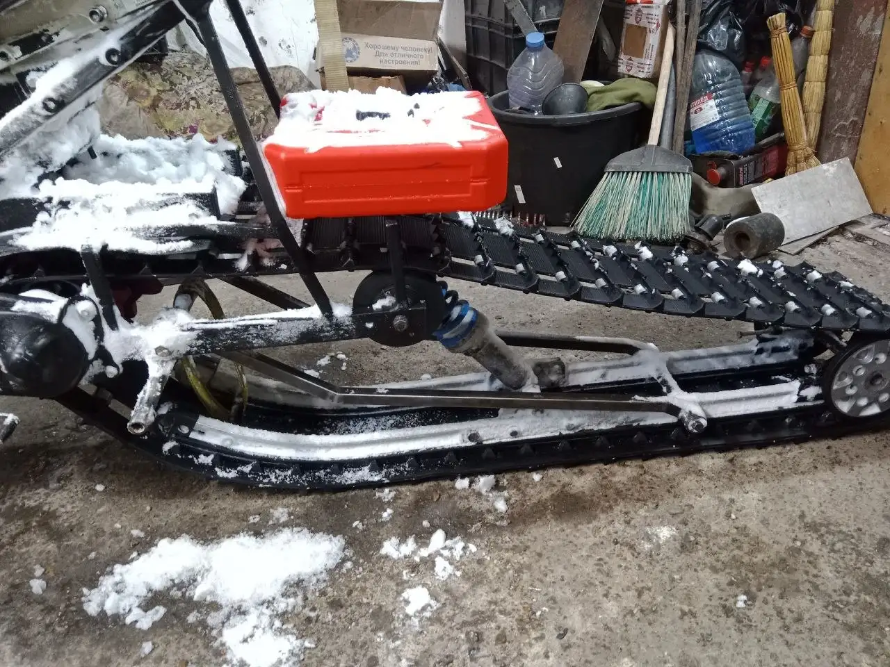 Продам сноубайк на базе Honda CBR250 - Снегоходы (Хобби и отдых) в Саранск