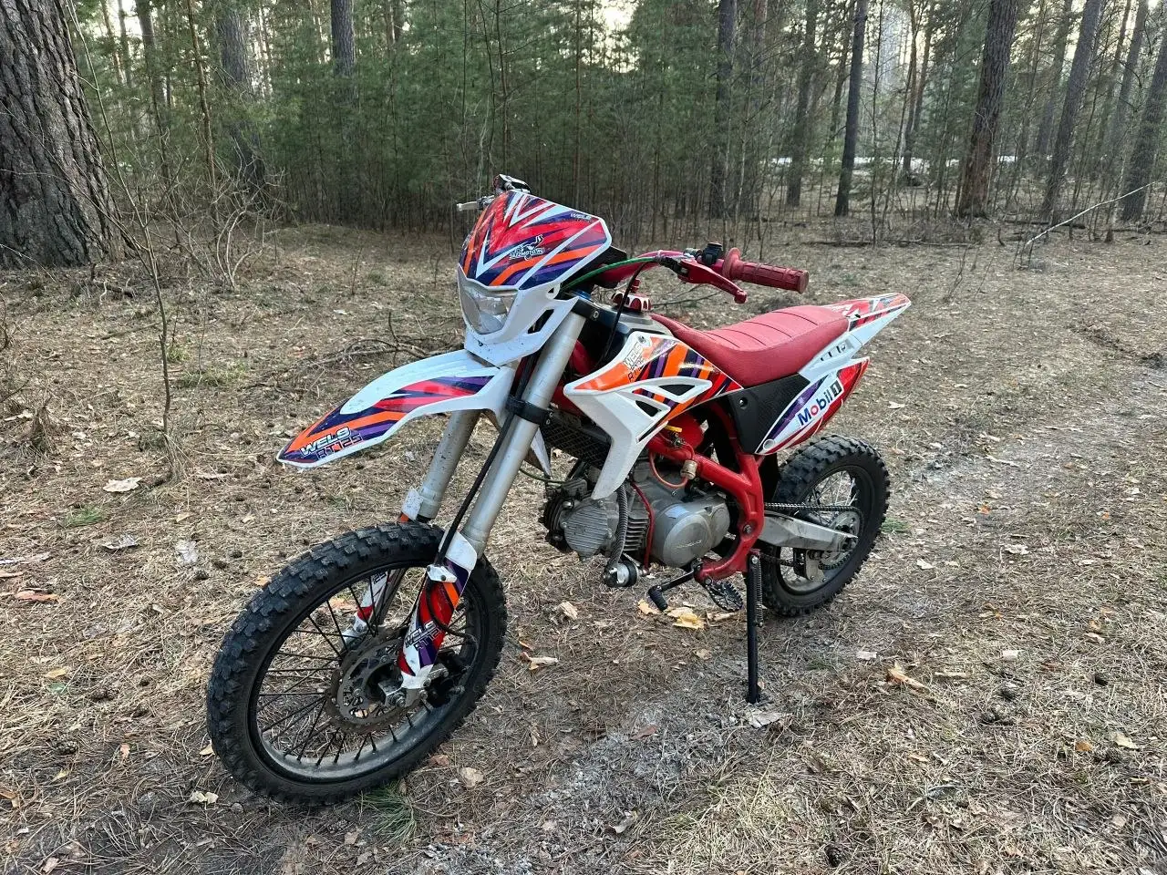 Продам питбайк Wels rt 125 с двигателем Forsage 160 - Хобби и отдых в Саранск
