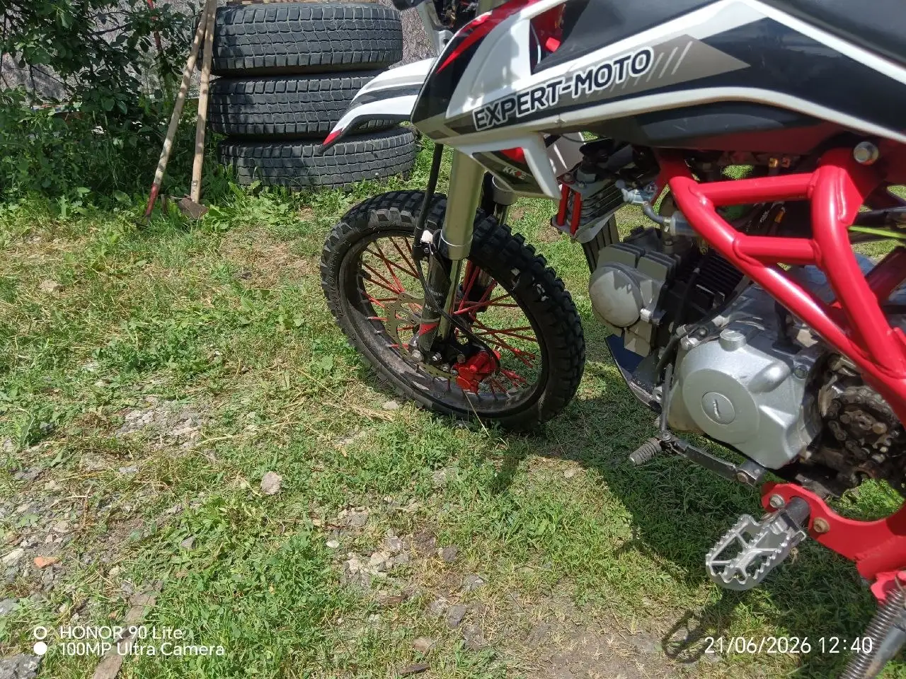 Питбайк Expert Moto 125 K3 - Мотоциклы (Запчасти) в Пенза