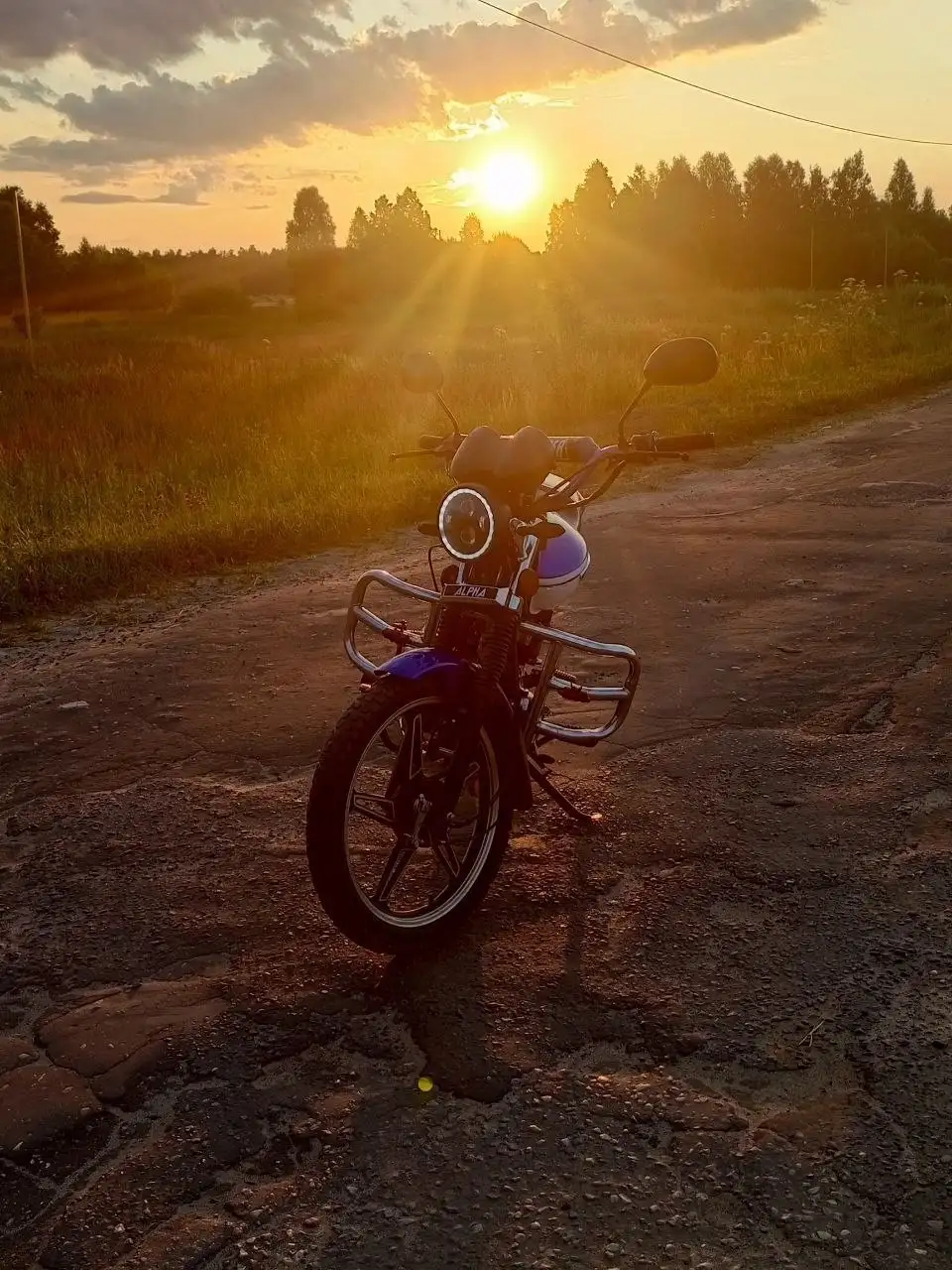 Продам Альфу RX110 - Мототехника (Авто) в Саранск