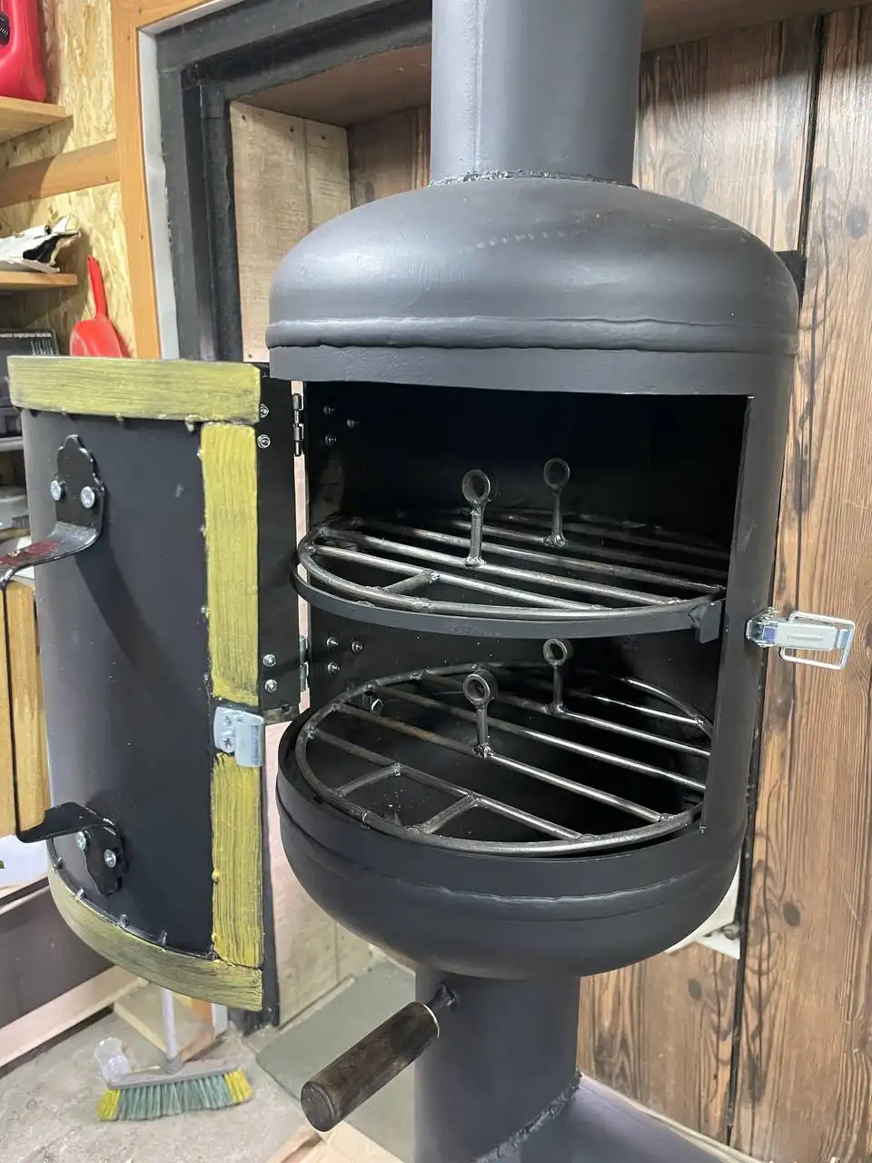 Мангал, коптильня, гриль, печь для казана