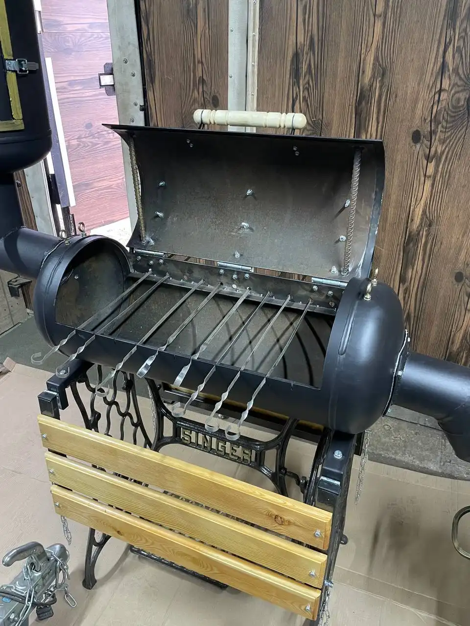 Мангал, коптильня, гриль, печь для казана