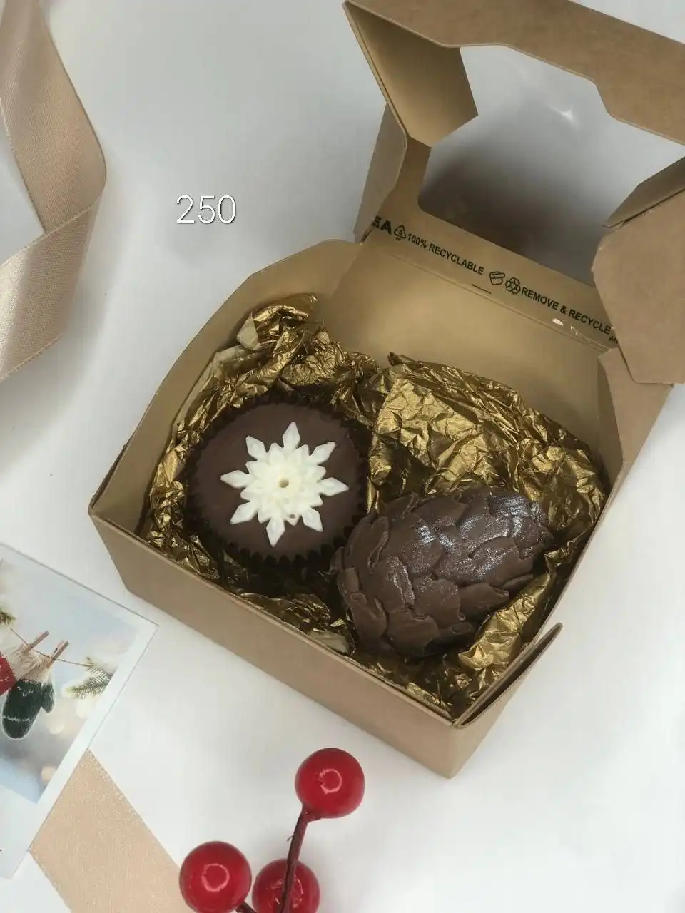 Новогодние шоко-лошадки и фигурки из бельгийского шоколада