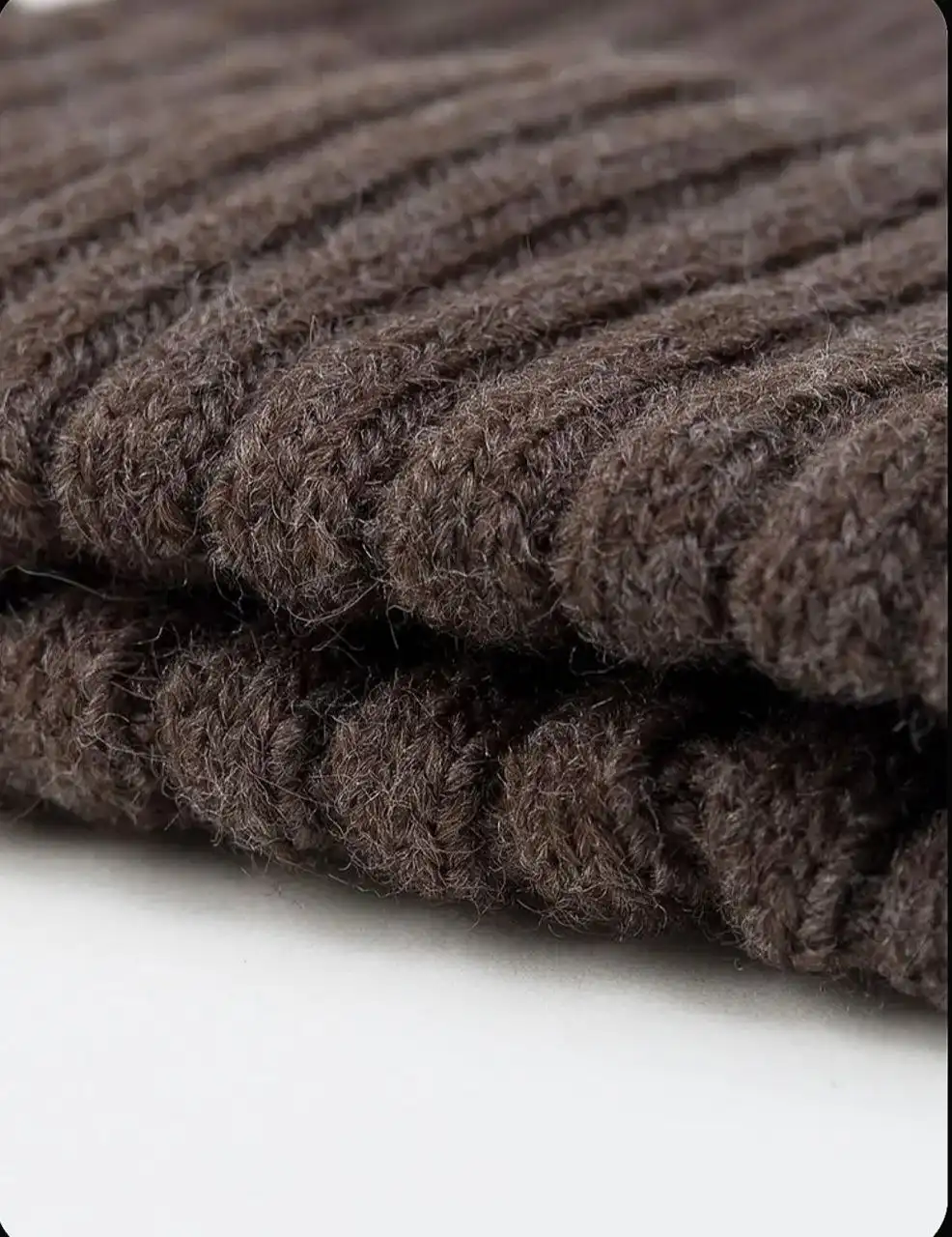 Шапочка бини с шерстью