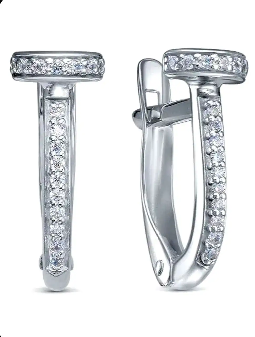 Серьги из серебра 925 пробы