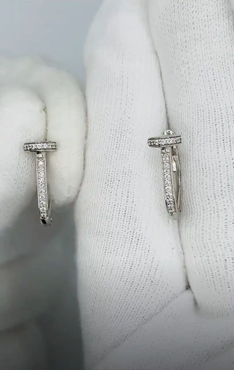 Серьги из серебра 925 пробы