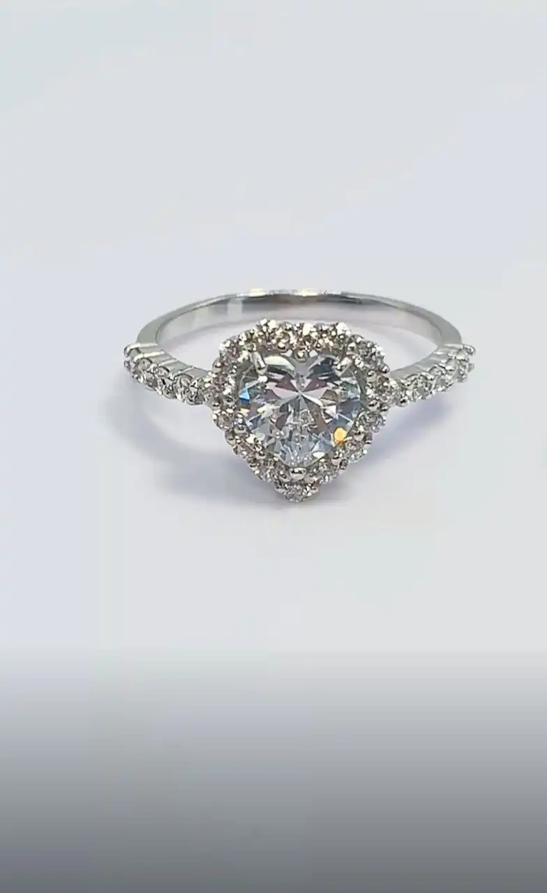 Кольцо из серебра 925 пробы 16.5 размера