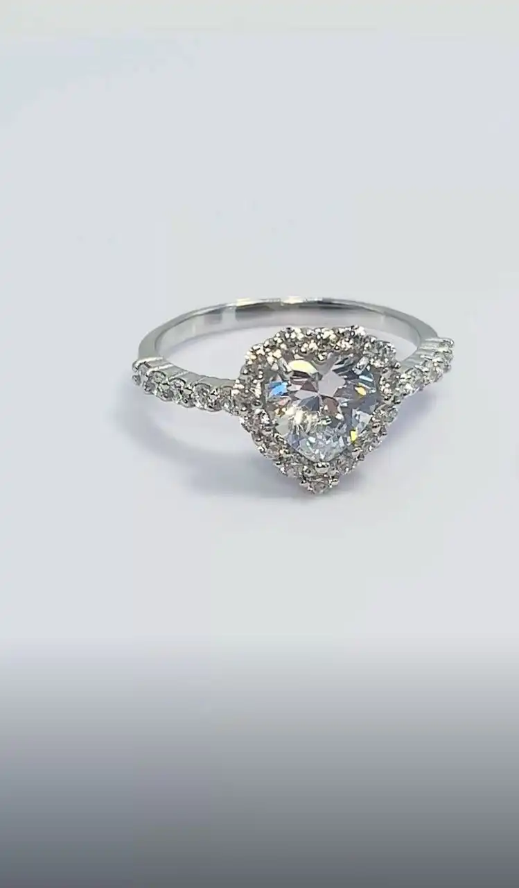 Кольцо из серебра 925 пробы 16.5 размера