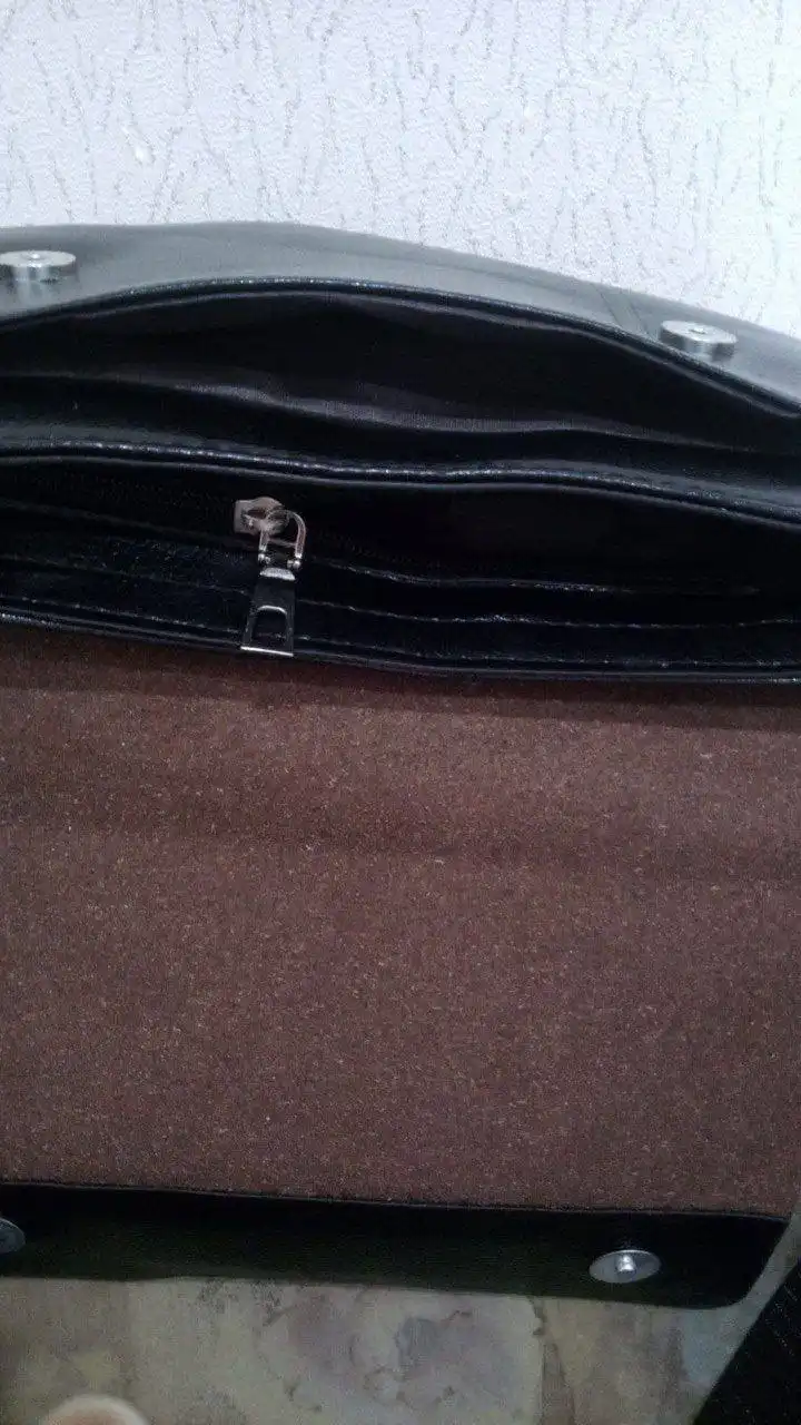 Мужская сумка планшет через плечо экокожа черная