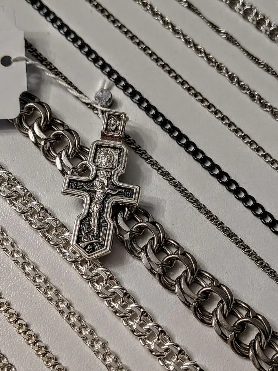 Продажа серебряных цепей и крестов 925 пробы - Ювелирные изделия (Барахолка) в Томск