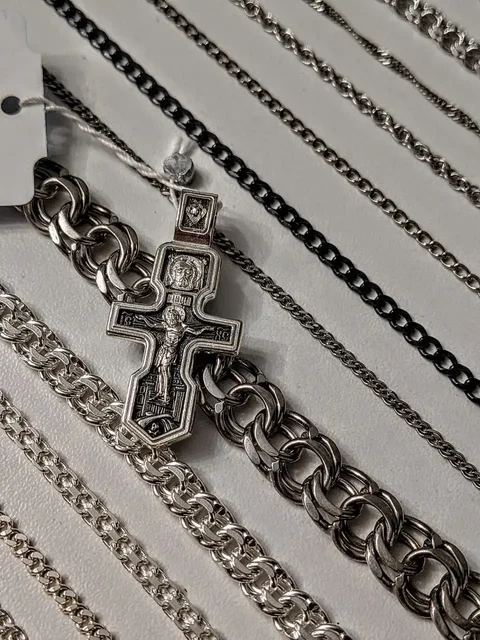 Продажа серебряных цепей и крестов 925 пробы - Барахолка в Томск