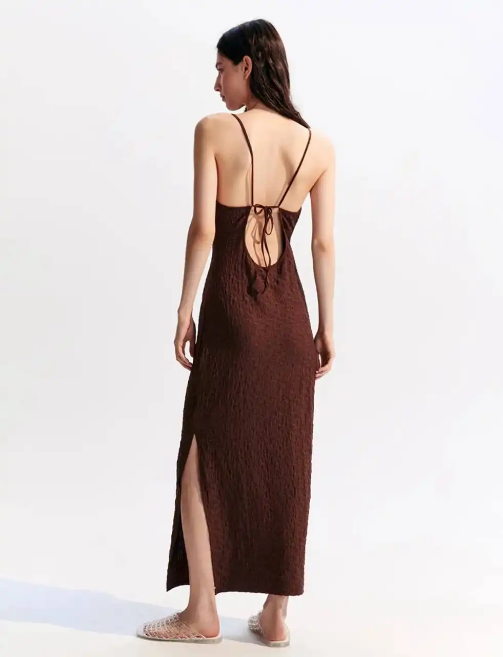 Летнее платье жатка размер 46-48 - Женская одежда (Одежда) в Томск