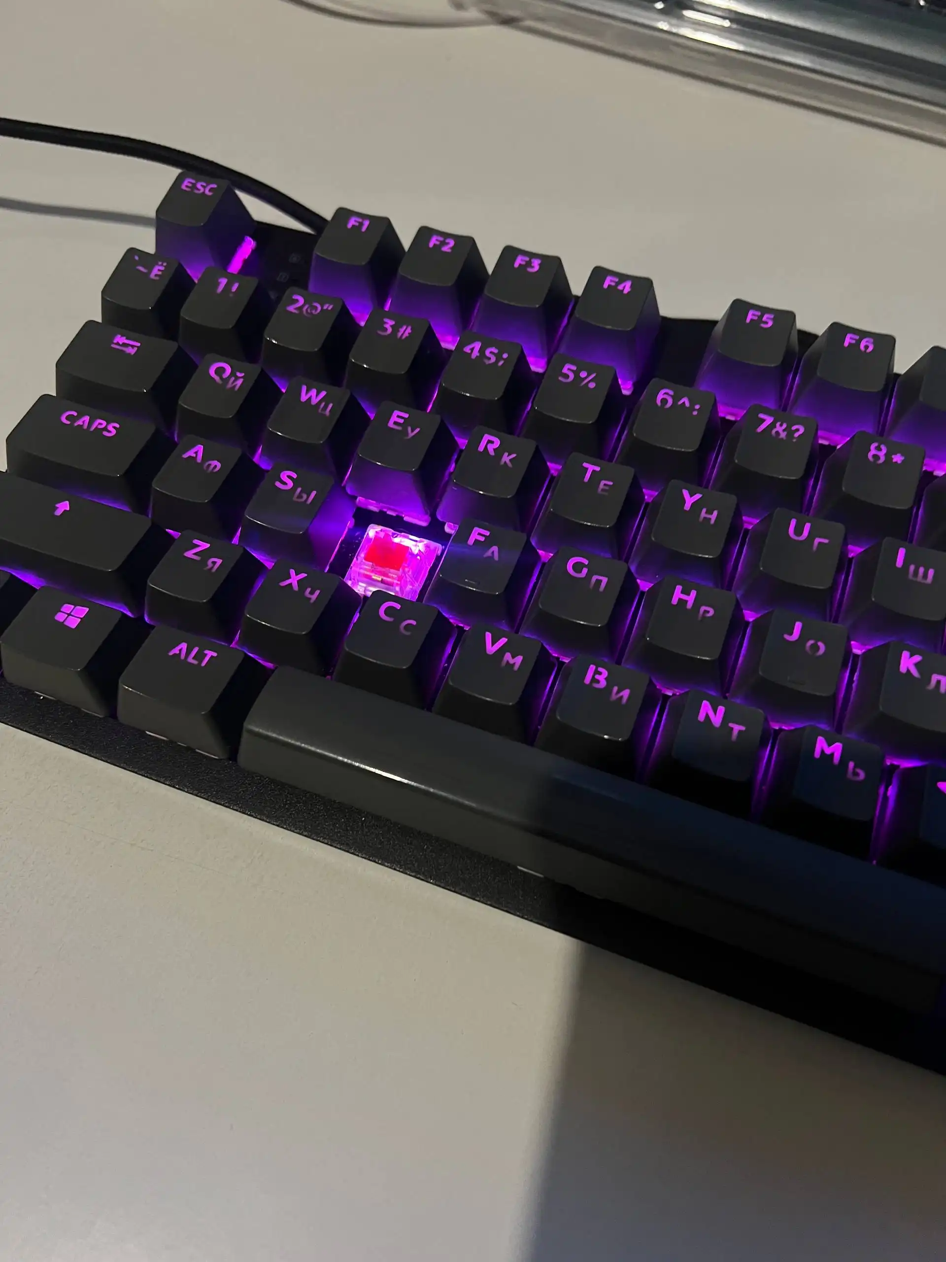 Механическая клавиатура Red Square TKL с красными свитчами - Компьютерные клавиатуры (Электроника) в Томск