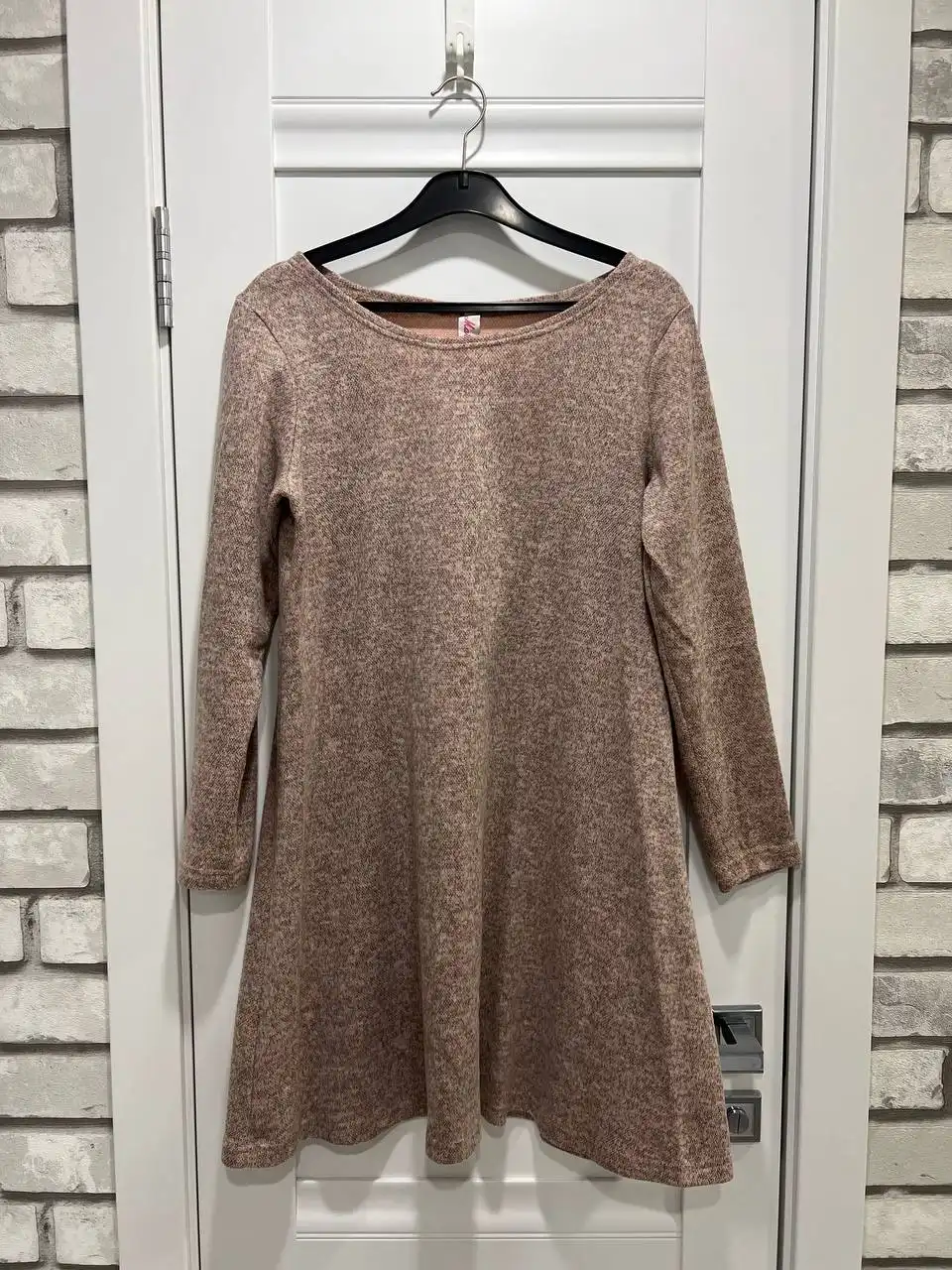 Теплое мягкое платье а-силуэта - Женская одежда (Одежда) в Томск