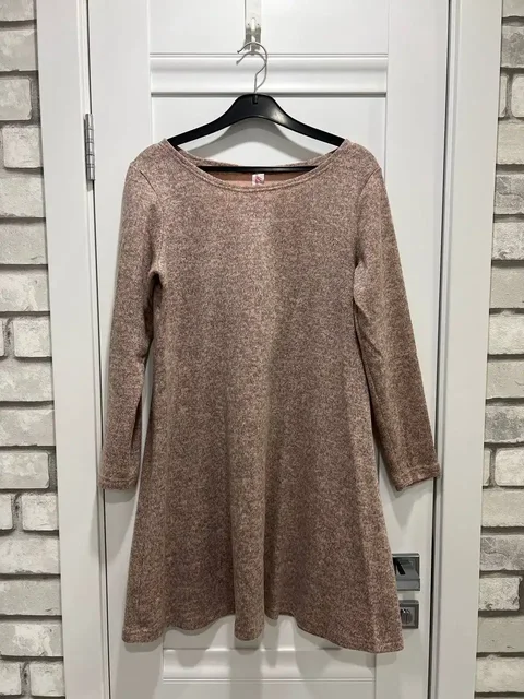 Теплое мягкое платье а-силуэта - Детская обувь в Томск