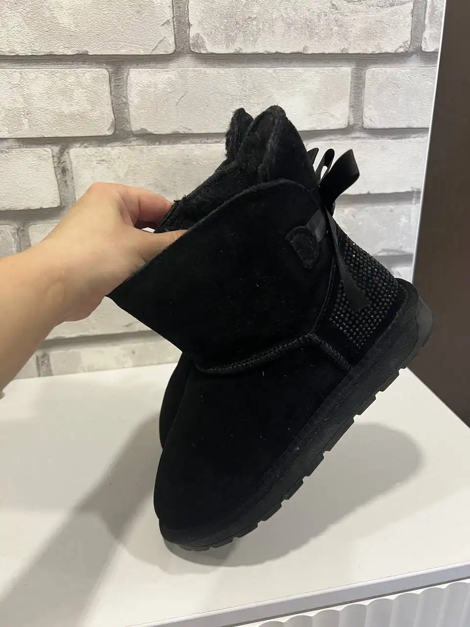 Угги, натуральная замша и мех, размер 37 - Обувь (Одежда) в Томск