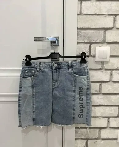 Джинсовая юбка новая размер 44-46 - Детская обувь в Томск