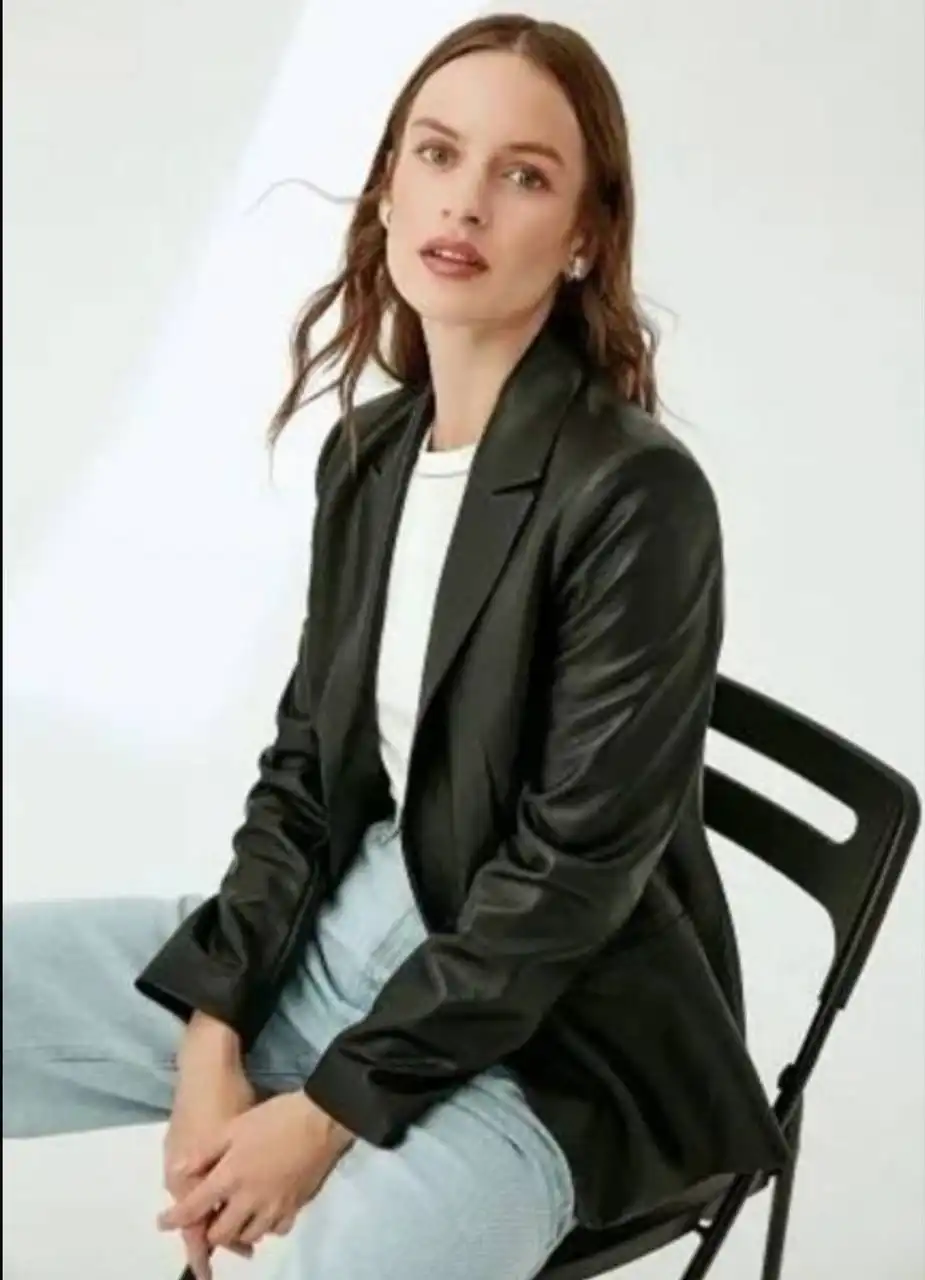 Пиджак Elis из качественной эко кожи, новый с бирками - Пиджаки (Одежда) в Томск