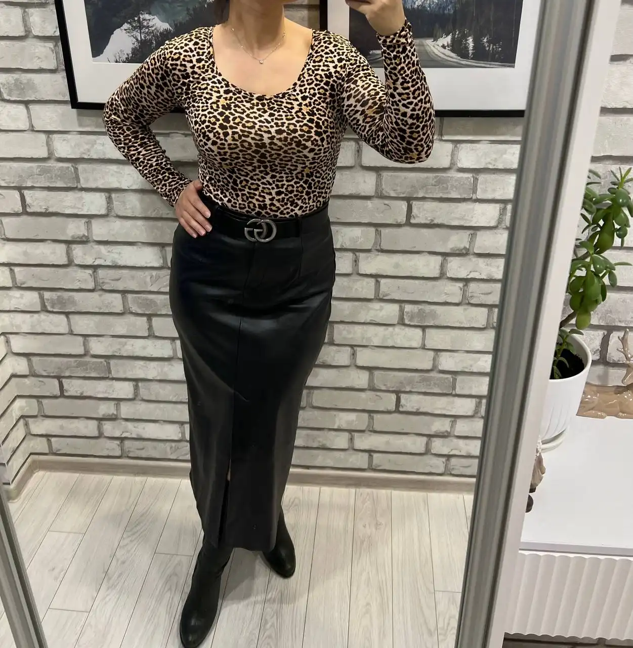 Боди Mohito леопард 46-50 - Одежда в Томск