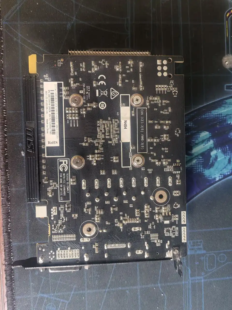 Продам видеокарту Nvidia GeForce GTX 1050Ti Zotac 4GB - Компьютерные комплектующие (Электроника) в Томск