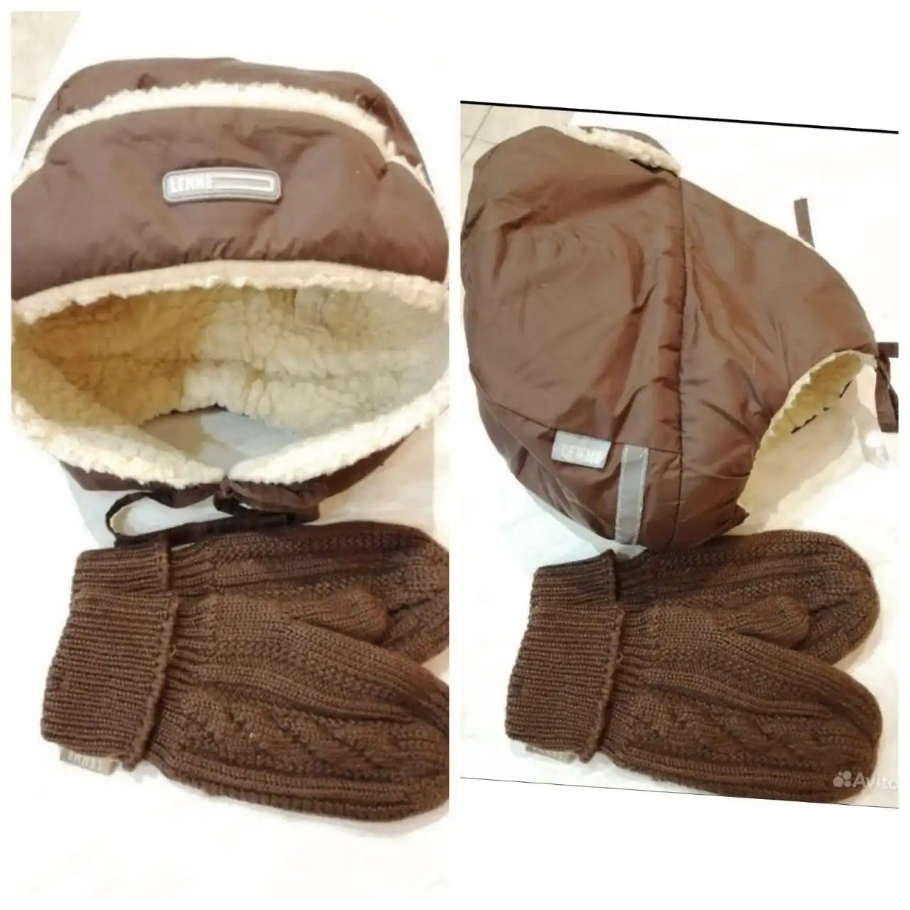 Продам зимний комплект Ленне (шапка и рукавицы) - Головные уборы и аксессуары (Одежда) в Томск