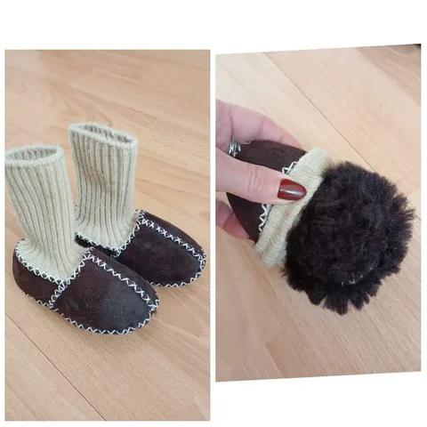 Меховые пинетки по стельке до 13см - Барахолка в Томск