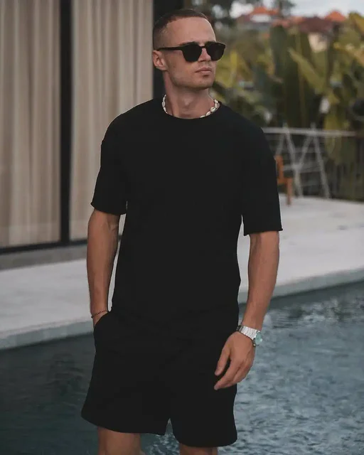 Мужской костюм двойка шорты футболка - Детская обувь в Томск