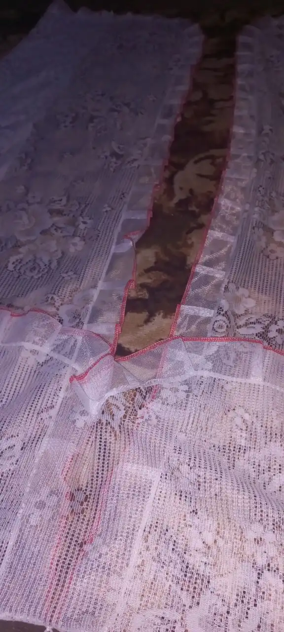 Продажа БУ полупрозрачных штор тюль на зажимах - Шторы (Для дома и дачи) в Томск